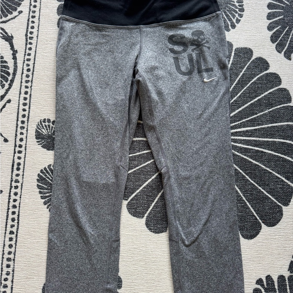 Nike Soul Cycle Black and Gray Dri-FIT Pants